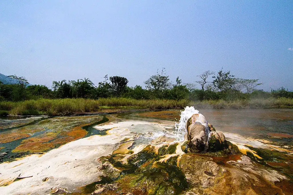 Sempaya hot springs