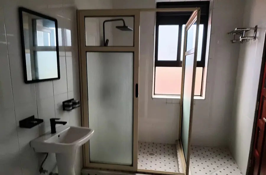 Private bathroom with shower
