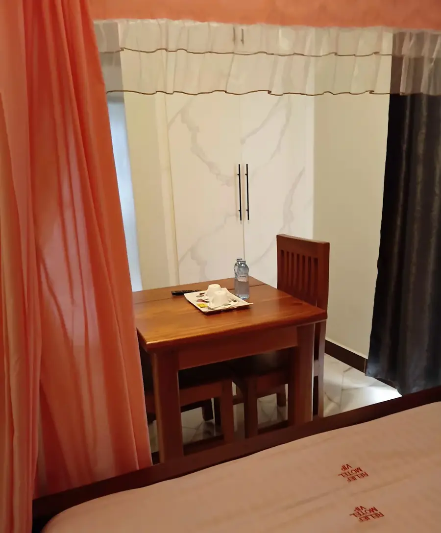 Dining area in the restaurant