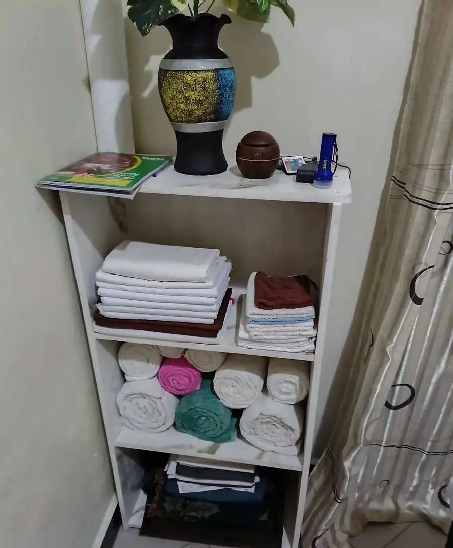 Fresh spa towels